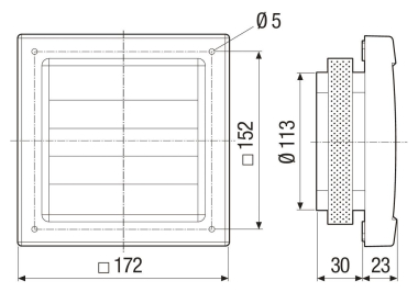 MAICO Verschlussklappe             AP120 
