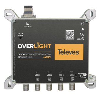 Televes Optischer Rückumsetzer      OLR4 