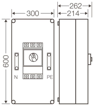 HENS Mi-Leistungsschaltergehduse Mi 7434 