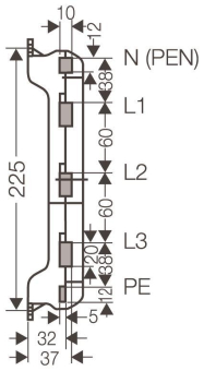 HENS Sammelschienenträger MIST4   MIST41 