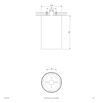 EVN LED Deckenanbau -rund -   AL20100102 