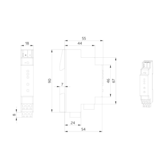 BEG 90406 BIP-4-KNX REG    BIP-4-KNX REG 
