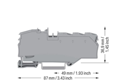 WAGO 2016-8031 Verteilerklemme,mit 