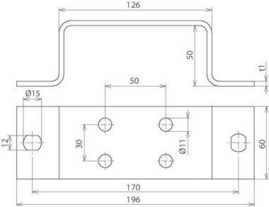 DEHN Erdungsschiene       ES 2X2AP 10 ST 
