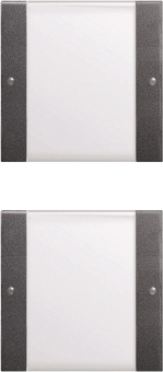 GIRA 213228 Wippenset 2fach (1+1) BSF 