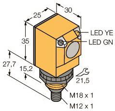 TURCK Opto Sensor           Q25SP6FF100Q 