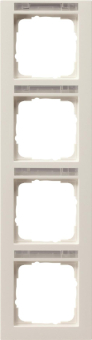 GIRA 111429 Abdeckrahmen 4fach senkrecht 