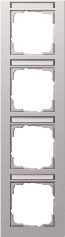 GIRA 111425 Abdeckrahmen 4fach senkrecht 