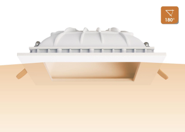 LAS LED Downlight GHOST eckig   LS-GQ8NW 