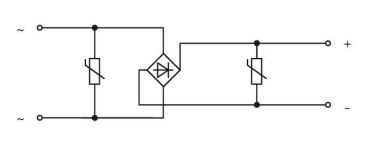 WAGO 286-830 Gleichrichtermodul, 
