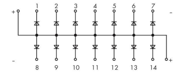 WAGO 289-121 Bauteilmodul mit Diode,mit 