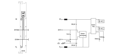 WAGO 750-435 1-Kanal-Digitaleingang, 