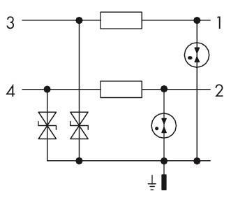 WAGO 792-800 Überspannungsschutzmodul 