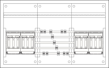 f-tronic NH-Verteiler Trenner      NHV4T 