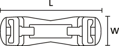 Hellermann KR8/C5-PA66HS-NA(200) natur 