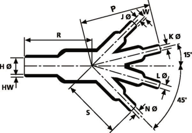 Hellermann 411-1-G-PO-X-BK Formteil 