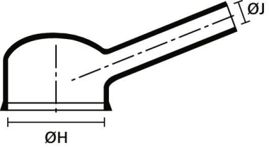 Hellermann 1134-1-G-PO-X-BK Formteil bis 
