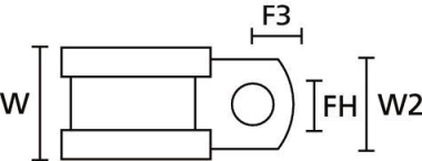 Hellermann ALU5C-AL/CR-BK(100) Bef.- 