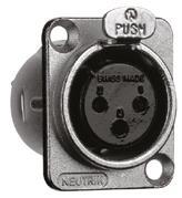 GIRA 003600 XLR D-Serie Flanschbuchse 