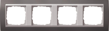 GIRA 021481 Abdeckrahmen 4fach Zwischen 