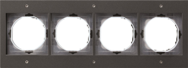 GIRA 021467 Abdeckrahmen 4fach TX_44 