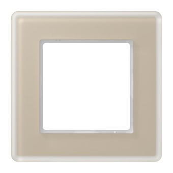 Jung AV581GLMCH Glasrahmen AV 581 GLM CH 
