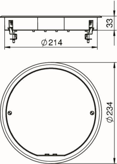 OBO ZESR4 U 9011 Zugdoseneinsatz 