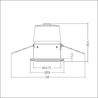 Zumtobel MSensor G3 SRC 30 PIR  28002386 
