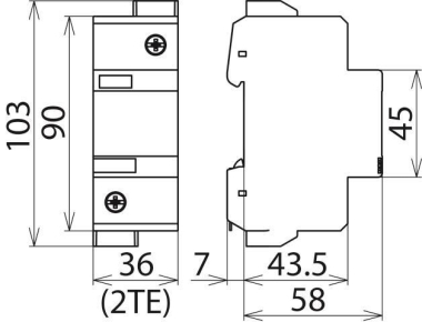 Dehn Überspannungsableiter Typ 2 DG 1000 