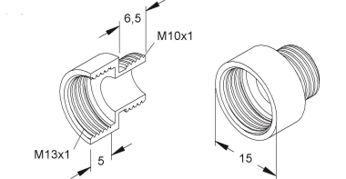 HKL Reduziernippel                  351M 