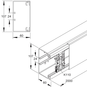 HKL Kanal 60x108             HKL 60110.6 