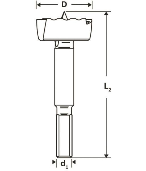 Bosch Forstnerbohrer DIN 7483 2608577020 