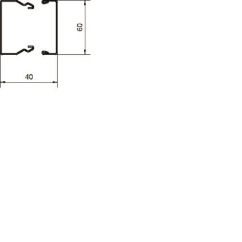Hager Leitungsführungs-    LFS400600VERZ 