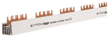 Hager Phasenschiene 4polig       KDN480B 