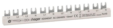 Hager Phasenschiene 12 Module   KDS463AT 