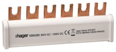 Hager Erdungsbügel 3P 35mm²       KBN380 