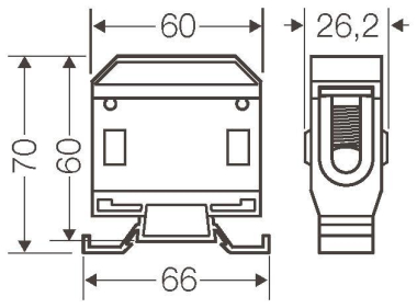 HENS Verbindungsklemme KKL 50,    KKL 50 