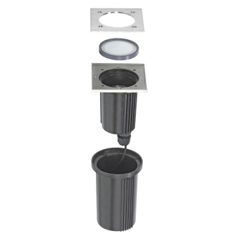 SLV DASAR EXACT GU10 eckig        228434 