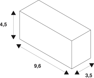 SLV EUTRAC Stromschiene 3-Phasen  145990 