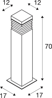 SLV ARROCK GRANITE 70             231411 