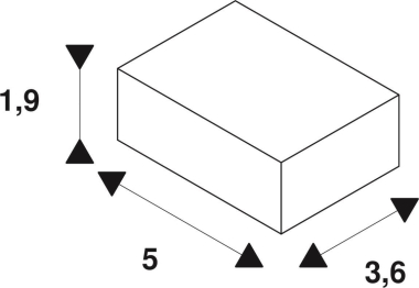 SLV EUTRAC Pendelclip silbergrau  145734 