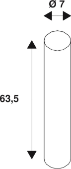 SLV EUTRAC Pendelabhängung 60cm   145720 