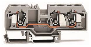 WAGO 284-682 3-Leiter-Durchgangsklemme, 