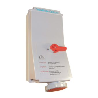 Walther Wandsteckdose 63A 5P 400V  AJ169 