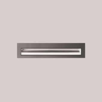 BEGA Wandeinbauleuchte silber   24065AK4 