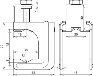 Dehn      VK DB 20.32 6.10 FL40 BSB STBL 
