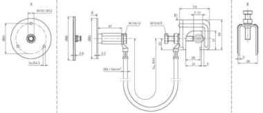 Dehn 416940   UES 16 L600 VK RD10 28 EFP 