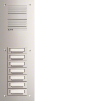 ELCOM Aluminium-Türstation   TUP-7/1 EV1 