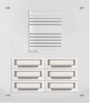 ELCOM Al-Türstation      TUP-6/2RAL 9016 
