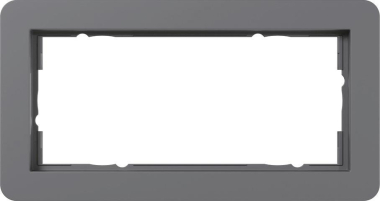 GIRA 1002152 Abdeckrahmen 2f o.M.Gira E1 